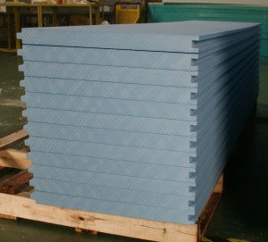 TG 50mm XPS Board 1 and Styrofoam sheets